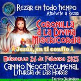 CORONILLA A LA DIVINA MISERICORDIA DE HOY. MIERCOLES 26 DE FEBRERO 2025. IGLESIA CATOLICA 🙏 REZAR EN TODO TIEMPO.   