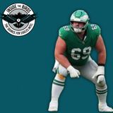 Inside Eagles Open Practice At The Linc, Landon Dickerson Injury
