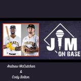 128. Pittsburgh Pirates Legend Andrew McCutchen & Rookie Ace Cody Bolton