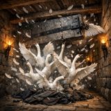 Stone door slams shut