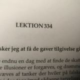 Lektion 334. Et kursus i mirakler.