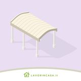 Permessi necessari per una pergola da giardino