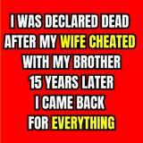 I Was Declared Dead After My Wife Cheated With My Brother—15 Years Later, I Came Back For Everything