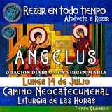 ANGELUS DEL DIA DE HOY LUNES 14 DE JULIO 2025, 🙏ORACION A NUESTRA MADRE 🌹LA VIRGEN MARIA 🙏