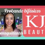Probando los desmaquillantes bifásicos de #kjbeauty  funcionan?