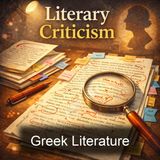 Greek Literature - Henry Julius Wetenhall Tillyard