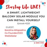 EP 220 A Smart, Lightweight Balcony Solar Module You Can Install Yourself