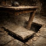 Stone floor plate drops