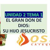 Unidad 2 Tema 1 El gran don de Dios: su hijo Jesucristo.