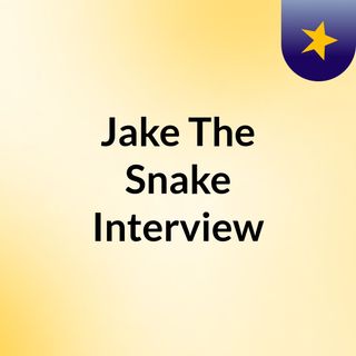Jake The Snake Interview