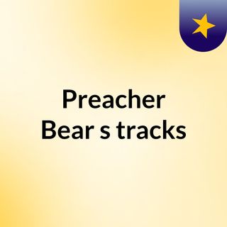 Preacher Bear's tracks