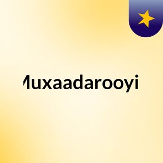 Muxaadarooyin