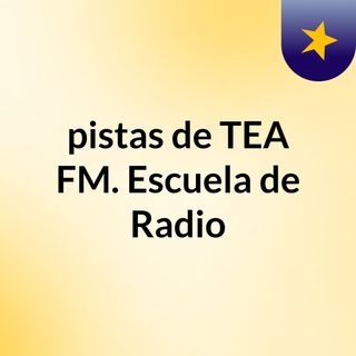 pistas de TEA FM. Escuela de Radio