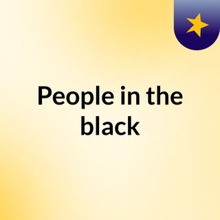 People in the black
