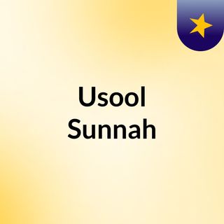 Usool Sunnah