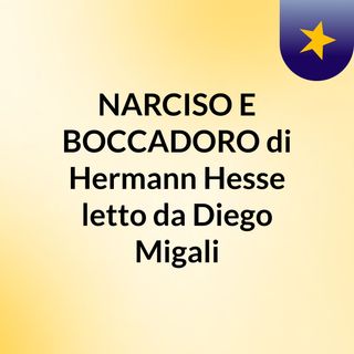 Narciso e Boccadoro parte I voce narrante Diego Migali
