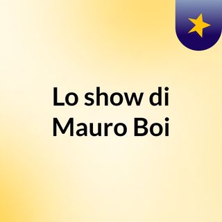 Lo show di Mauro Boi