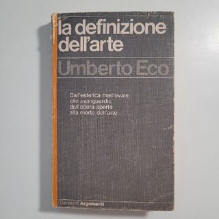 Episodio 2 - la definizione dell'arte - Umberto Eco - 1955
