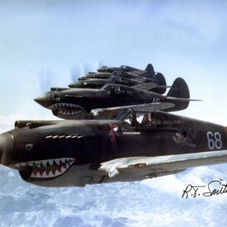 Episode 1322 - The Flying Tigers of World War II & 10-Year Old Boy Spots Woman Drowning