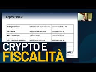 Crypto, fiscalità e dintorni con Giorgio D'Amico