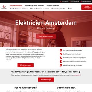 Elektricien Amsterdam