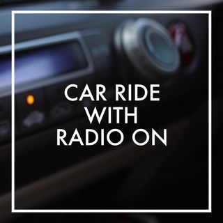 Car Ride With Radio On | 1 Hour Sleep Ambience