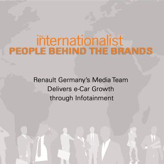 Renault Germany’s Media Team Delivers e-Car Growth through Infotainment