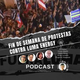 Fin de semana de protestas contra LUMAEnergy en Puerto Rico