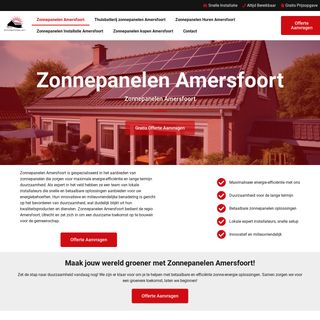 Zonnepanelen Amersfoort