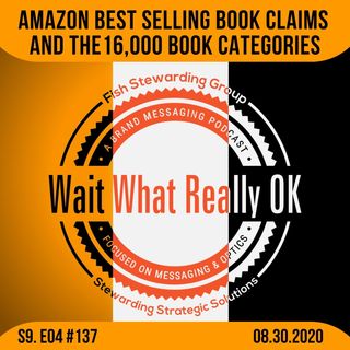 Amazon best selling book claims and the 16,000 book categories