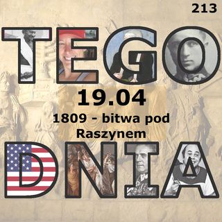 Tego dnia: 19 kwietnia (bitwa pod Raszynem)