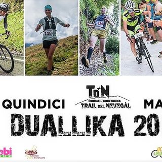 Nevegal - Duallika 2022, bici e corsa, 15 maggio