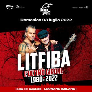 Radiostudiododici Litfiba Ultimo girone Tour 1980-2022