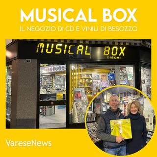 Musical Box, il negozio di CD e vinili di Besozzo