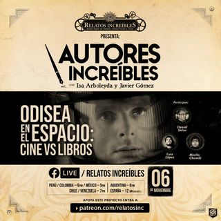 Autores Increíbles 17: Odisea en el espacio libros vs películas