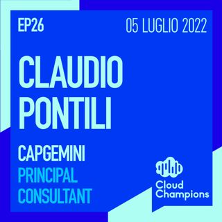 26. Claudio Pontili (Principal Consultant di Capgemini)