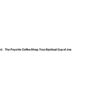 Jason Interviews Aeson Knight: Host of The Psychic Coffee Shop Show & Podcast