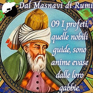 Dal Masnavi di Rumi: 09 I profeti, quelle nobili guide, sono anime evase dalle loro gabbie.