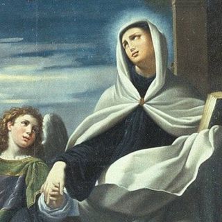Santa Francisca romana, mística, esposa y madre