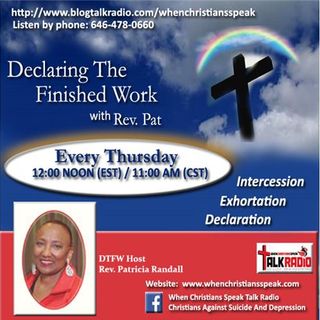 Pt 3:  "Let Go Of The Former Things and Embrace The New" -  DTFW with Rev. Pat
