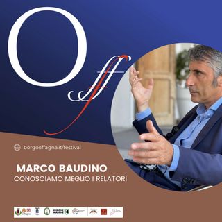 Conosciamo i Relatori | Marco Baudino