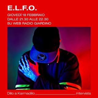 E.L.F.O.: Conscious Rap e poliedricità musicale - Dillo a Karmadillo - s01e09