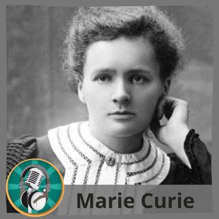 Carla Mérida con Marie Curie
