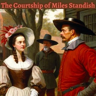 Cover art for The Courtship of Miles Standish