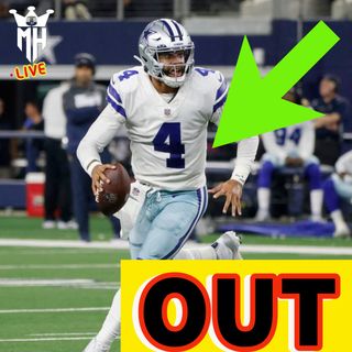 Dak is out for Sunday