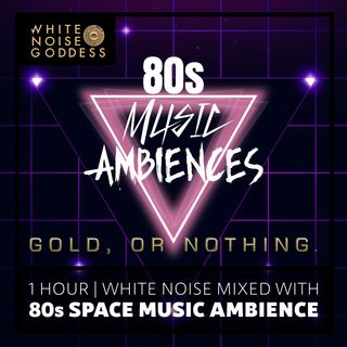 80s Space Music Ambience | 1 Hour | Chill Vibes | Dream Soundscape | Focus | White Noise Infused