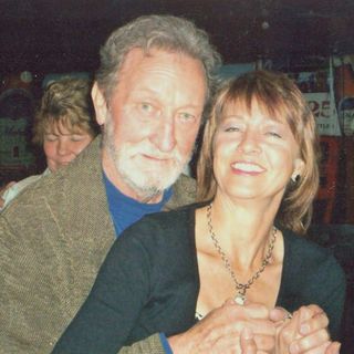 Author Catherine Powers with Jake Brown pay tribute to Freddy Powers in "The Spree of '83"!