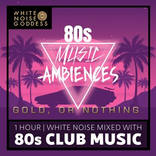 80s Club Music Ambience | 1 Hour | 80s Party Vibes | Summer Club Vibrations | White Noise Infused