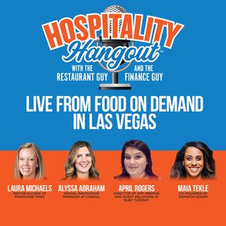 LIVE FROM FOOD ON DEMAND IN LAS VEGAS
