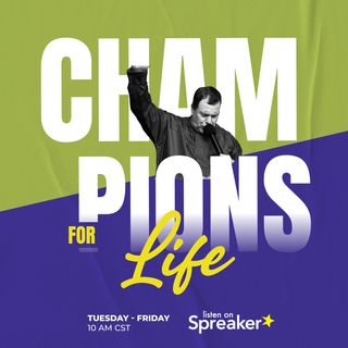 Episode 4 - Champions For Life. Growing into leadership